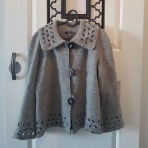 Jaskar Wool Blend Blouse Coat
